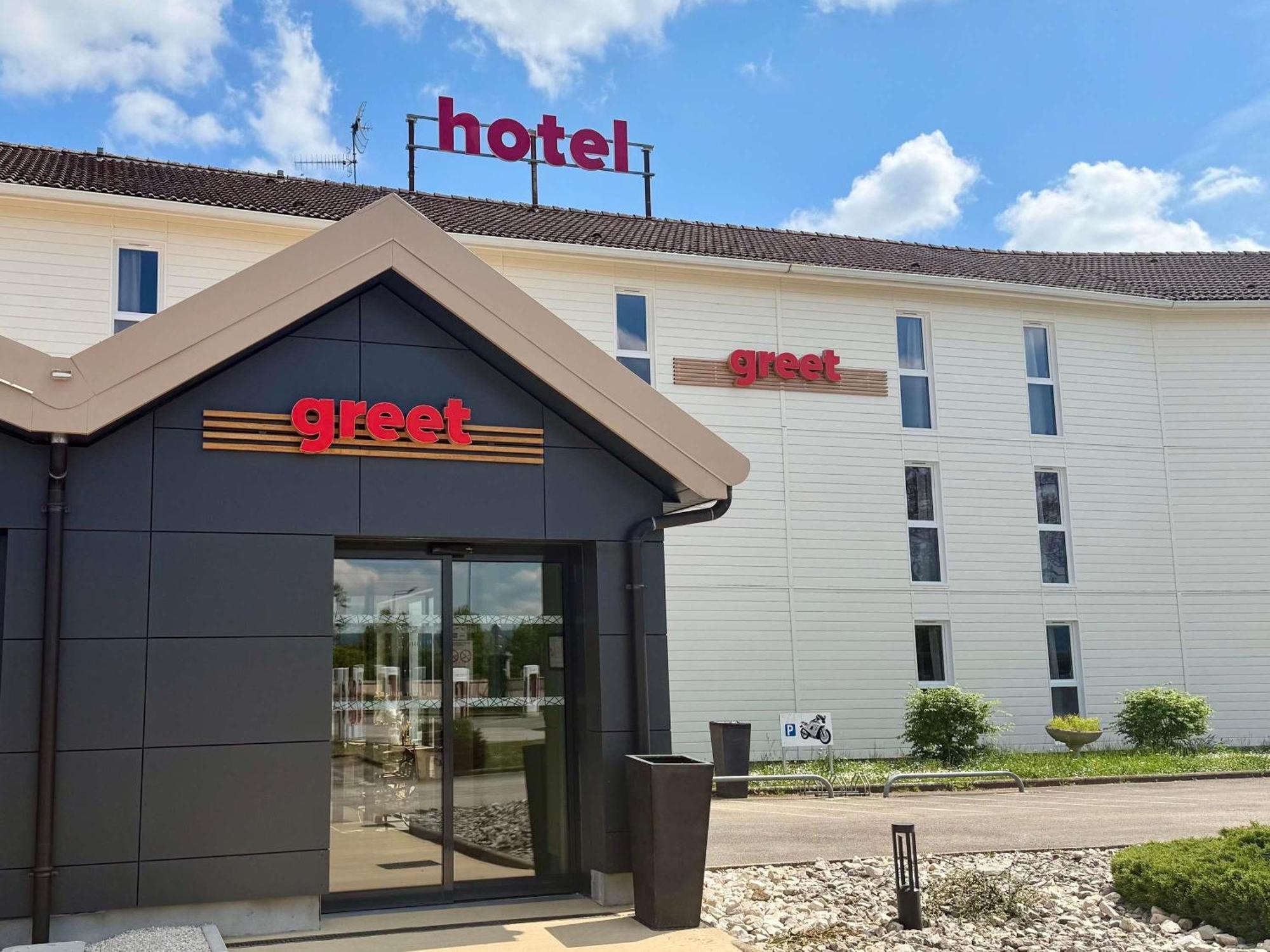 Greet Hotel Dijon Sud Longvic Buitenkant foto