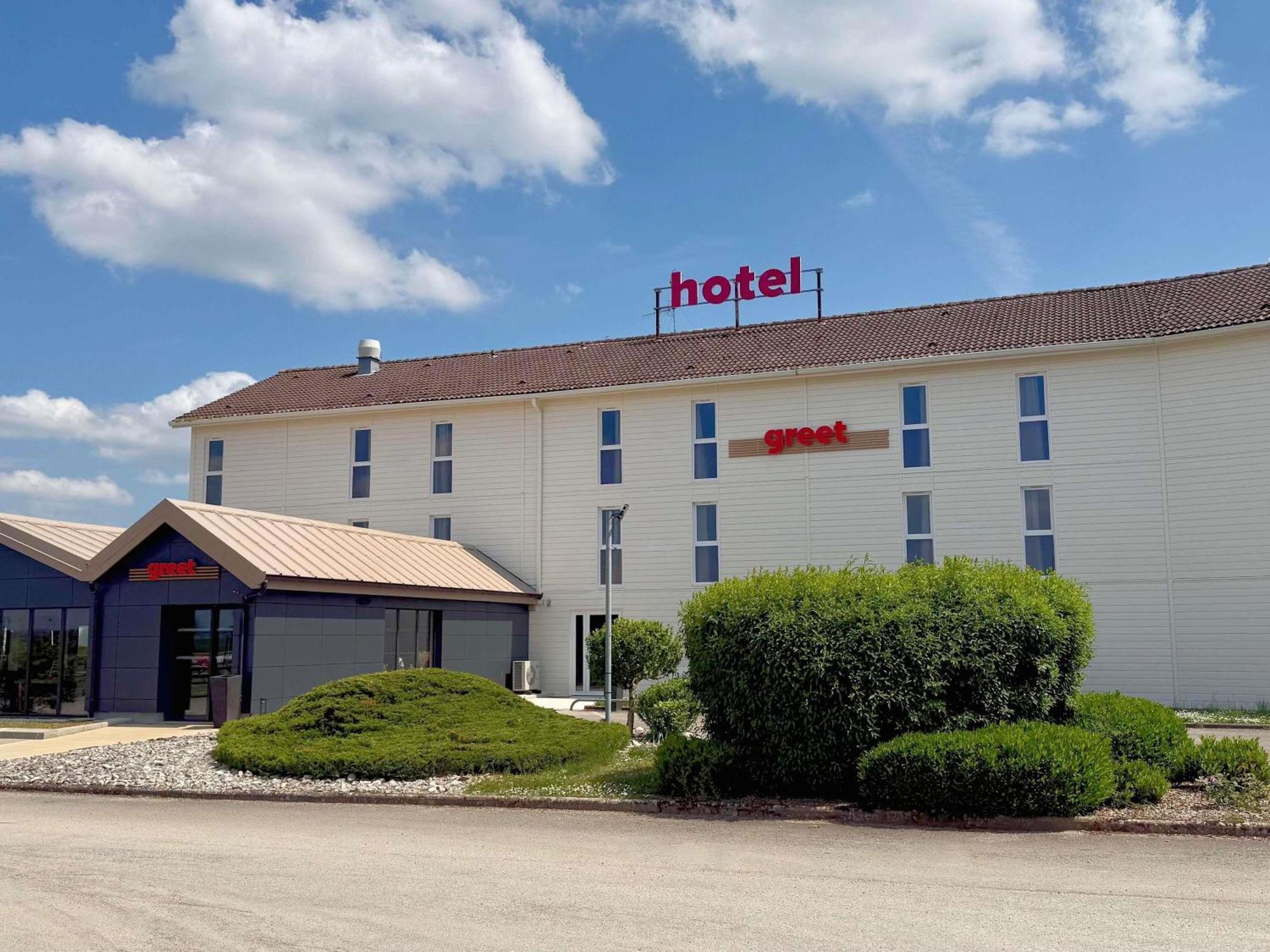 Greet Hotel Dijon Sud Longvic Buitenkant foto
